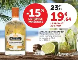 Super U Arrange Damoiseau 30° offre