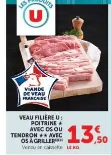 Super U Veau Filière U offre