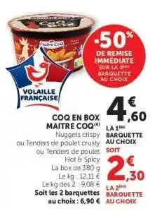 Super U Coq en Box Maître Coq offre