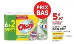 Super U ESSUIE-TOUT BLANC 'OKAY' offre