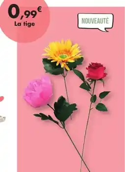 E.Leclerc Tige gerbera jaune offre