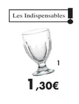 E.Leclerc Verre à vin London en verre offre