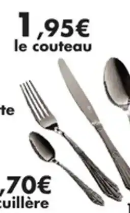 E.Leclerc Couverts prague en inox fourchette offre