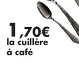 E.Leclerc Couverts prague en inox cuillère à café offre
