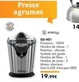 E.Leclerc Presse agrumes offre