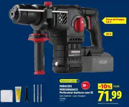 Lidl Parkside - performance performancer-barmeurs sans fil offre