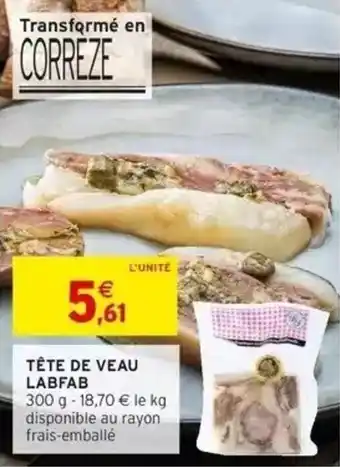 Tête de veau labfab