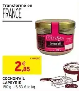 Intermarché Cochon'ail lapeyrie offre