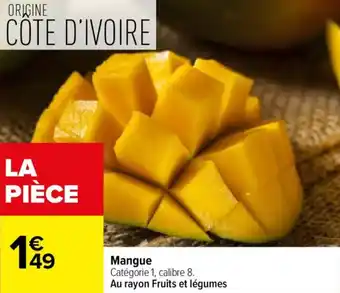 Carrefour Mangue offre