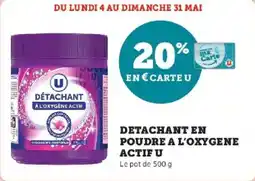 Hyper U Detachant en poudre a l'oxygene actif u offre