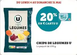Hyper U Chips de legumes u offre
