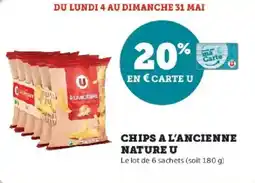 Hyper U Chips a l'ancienne nature u offre