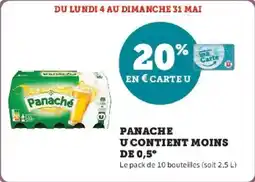 Hyper U Panache u contient moins offre