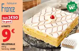 Auchan Supermarché Millefeuille offre