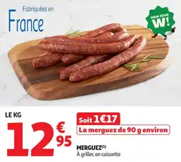 Auchan Supermarché Merguez offre