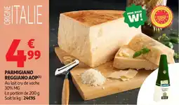 Auchan Supermarché Parmigiano reggiano aop offre