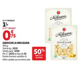 Auchan Supermarché Gnocchi la molisana offre