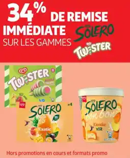 Auchan Supermarché Solero twister offre