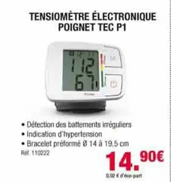 Tensiomètre électronique