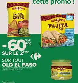 Carrefour Contact Sur tout old el paso offre