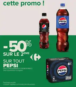 Carrefour Contact Sur tout pepsi offre