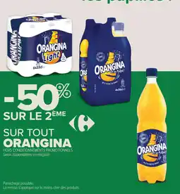 Carrefour Contact Sur tout orangina offre