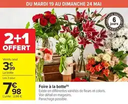 Carrefour Market Foire à la botte offre