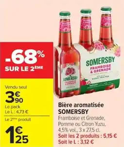 Carrefour Market Bière aromatisée somersby offre