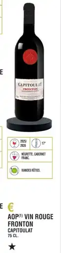 E.Leclerc Aop vin rouge fronton capitoulat offre