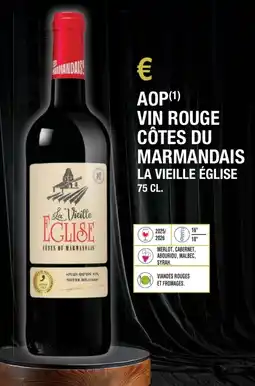E.Leclerc Aop vin rouge côtes du marmandais la vieille église offre