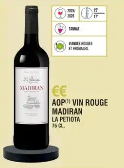 E.Leclerc Aop vin rouge madiran la petiota offre
