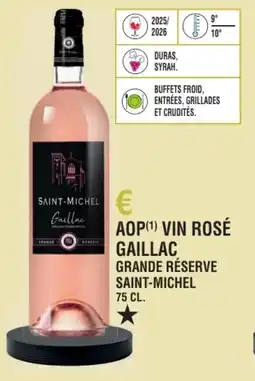 E.Leclerc Aop vin rosé gaillac grande réserve saint-michel offre