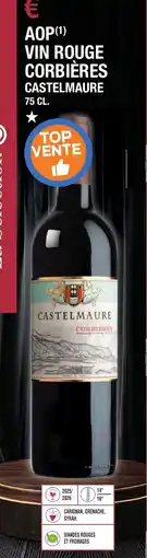 E.Leclerc Aop vin rouge corbières castelmaure offre