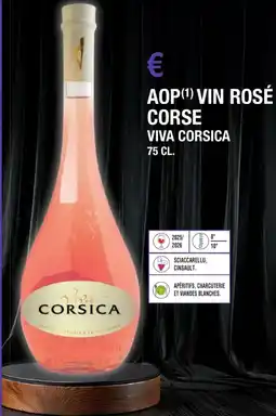 E.Leclerc Aop vin rosé corse viva corsica offre