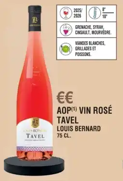 E.Leclerc Aop vin rosé tavel louis bernard offre