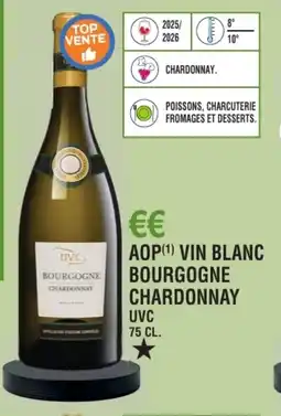 E.Leclerc Aop vin blanc bourgogne chardonnay uvc offre