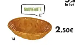 E.Leclerc Corbeille à pain ovale en plastique offre