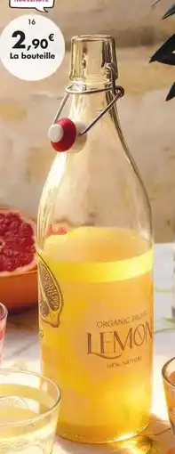 E.Leclerc Bouteille season jaune en verre offre