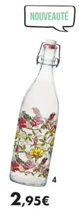 E.Leclerc Bouteille paradise en verre offre