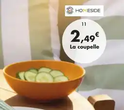 E.Leclerc Coupelle homeside moutarde en grès offre