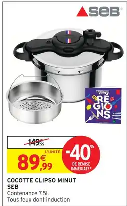 Intermarché Hyper Seb cocotte clipso minut offre