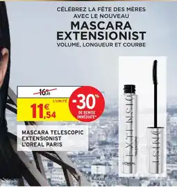 Intermarché L'oreal paris mascara telescopic extensionist offre