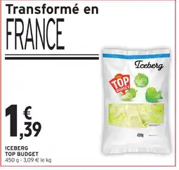 Intermarché Top budget iceberg offre