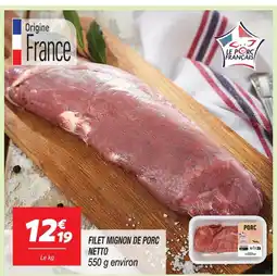 Netto Filet mignon de porc netto offre