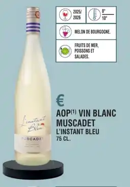 E.Leclerc Aop vin blanc muscadet l'instant bleu offre