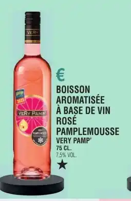 E.Leclerc Boisson aromatisée à base de vin rosé pamplemousse very pamp offre