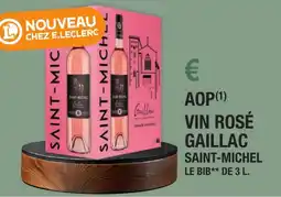 E.Leclerc Aop vin rosé gaillac saint-michel offre