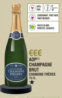 E.Leclerc Aop champagne brut chanoine frères offre