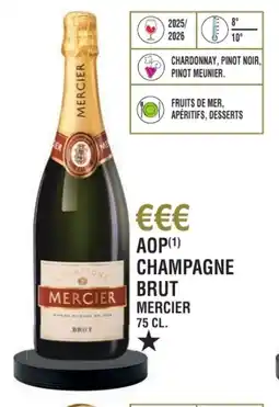 E.Leclerc Aop champagne brut mercier offre