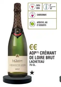 E.Leclerc Aop crémant de loire brut lacheteau offre